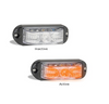 90AM - Emergency Lamp Amber Clear Lens Multi-Volt Single Pack. AL. Ultimate LED. 