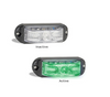 90GM - Emergency Lamp Green Clear Lens Multi-Volt Single Pack. AL. Ultimate LED. 