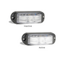 90WM - Emergency Lamp White Clear Lens Multi-Volt Single Pack. AL. Ultimate LED. 