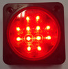 Traffic Control Light, Single Red - Activated with Mounting Housing. Great for Warehouse, Loading Docks, Warehouse Pedestrians, Sealed Doors, Roller Doors, Road Work Traffic Control. Housing Size: 222 x 146 x 55mm