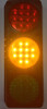 Traffic Control Light, Triple, Red, Amber & Green - Amber Activated with Mounting Housing. Great for Warehouse, Loading Docks, Warehouse Pedestrians, Sealed Doors, Roller Doors, Road Work Traffic Control.