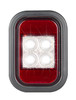 Active - 133WMG - Reverse Light with Reflector Rectangle. Multi-Volt 12v & 24v Blister Single Pack. LED Auto Lamps. Ultimate LED. 