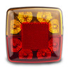 98BARLP2/5 - Stop Tail Indicator light with Reflector and Licence Plate Light, 5m cable Kit.  12v Twin pack. AL. Ultimate LED.