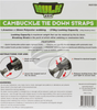 HU5101 - Cambuckle Tiedown Straps 4 Pack. HULK. CD. Ultimate LED. 