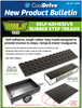 HU0010 Self-Adhesive Rubber Step Tread. Single Pack. HULK. CD. Ultimate LED.