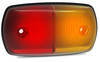 69ARM - Large Side Marker Light. Amber & Red. Caravan Friendly. Single Pack Black Base Coloured Lens. 12v Only. LED Auto Lamps. Ultimate LED. 