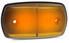 69AM - Large Side Marker Light. Caravan Friendly. Single Pack Black Base Coloured Lens. 12v Only. LED Auto Lamps. Ultimate LED. 