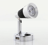 RL60B-USB - Reading Lamp with USB Port. Caravan Lamp. Screw Mount. On and Off Switch. 3 Year Warranty. Adjustable Design. 12v Only. Silver. Autolamps. Ultimate LED.