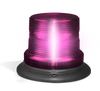 128MGM - Magenta Warning Beacon. High Powered. Multi-Volt 12v & 24v. Fixed Screw Mount. Autolamps. Ultimate LED. 