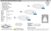 Data Sheet - 16606WM - Oval Interior, Exterior Light. Water Proof Design. Low Profile Design. Surface Mount. 2 Year Warranty. Warm White Light. Non Switch. Autolamps. Ultimate LED. 