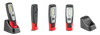 HH190-1 - Pivoting Inspection Lamp. Rechargeable Light. Flood Lamp with Top Light. Highly Efficient COB Design. 2 Year Warranty. 240 Volt Docking Re-Charger and USB Charger. Super Strong Magnetic Rear Pad. Swivel Hanging Hook. 7 Position Pivoting Base. Autolamp. Ultimate LED. 