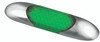 68G - Green Coloured Lamp. Courtesy Coloured Light. Surface Mount. Super Slimline Design. 12v Only. Autolamp.  Ultimate LED.