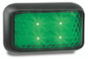 35GM - Green Coloured Lamp. Courtesy Light. Surface Mount. Low Profile Design. Multi-Volt 12v & 24v. Autolamp. Ultimate LED. 