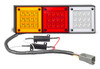 280ARWM2LR12/450+PATCHTRITON-MNSC - Vehicle LED Patch Cable System. Easy LED Upgrade. Designed for Trays. 280 Series Light. Stop, Tail, Indicator and Reverse. 12v Only. Lamp with Conversion Cable. Application to Suit Mitsubishi Triton MN Single CAB. Autolamp. Ultimate LED.