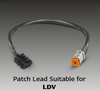 SO275GARWM2LR450+PATCH-LDV - LDV LED Patch Cable System. Plug and Play. LED Upgrade. Designed for Trays. 275G Series Light. Stop, Tail, Indicator and Reverse. 12v Only. Lamp with Conversion Cable. Application to Suit LDV T60/T70. Autolamp. Ultimate LED. 