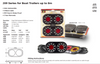 Data Sheet - 209GARLP2 - Stop Tail Indicator with Reflector and Licence Plate Light. 12v Twin Pack. AL. Ultimate LED.