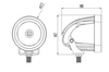 Line Drawing Green Workplace Green Awareness Beam, Safety Light LED Spot Beam 8 Degree P/N: FLBS-15 www.ultimateled.com.au 