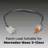 280ARWM2LR12/450+PATCH-XCLASSEXT - Tray Extension X-Class LED Patch Cable System. Plug and Play. Designed for Trays. 280 Series Light. Stop, Tail, Indicator and Reverse. 12v Only. Lamp with Conversion Cable. Application to Suit Mercedes-Benz X-Class with Tray Extension.  Autolamp. Ultimate LED. 