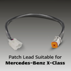 SO275GARWM2LR450+PATCH-XCLASSEXT - Tray Extension X-Class LED Patch Cable System. Plug and Play. LED Upgrade. Designed for Trays. 275G Series Light. Stop, Tail, Indicator and Reverse. 12v Only. Lamp with Conversion Cable. Application to Suit Mercedes-Benz X-Class with Tray Extension. Autolamp. Ultimate LED. 