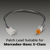 460ARWM2LR12/450+PATCH-XCLASSEXT - Tray Extension X-CLASS LED Patch Cable System. Plug and Play. Designed for Trays. LED Upgrade. 460 Series Light. Stop, Tail, Indicator and Reverse. 12v Only. Lamp with Conversion Cable. Application to Suit Mercedes-Benz X-Class with Tray Extension.  Autolamp. Ultimate LED. 