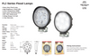 27watt LED Flood Light Spec Sheet