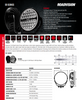 Stealth 9 Inch Driving Lights Data Sheet.