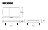 LED Rear Combination Lamp Line Drawing