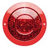 BR170R - Stop, Tail LED Light. Red Lens, 134mm, Recessed Mount. Multi-Volt 12v & 24v DC. RoadVision. Ultimate LED. 