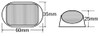 Line Drawing Side Marker Light. BR5 Series