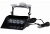 White Dash Mount, Front Screen Suction Cup Mount Strobe Module. Very Bright. Ultimate LED Australia.