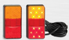 150BAR2 Stop, Tail, Indicator, Reflector With Licence Lamp. Twin Light Pack 12v. AL. Ultimate LED. Cable length = 40cm