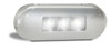 BR6W - Front End Outline White Marker Light Multi-Volt 12v & 24v Blister Single Pack Chrome Surrounding. Ultimate LED. 