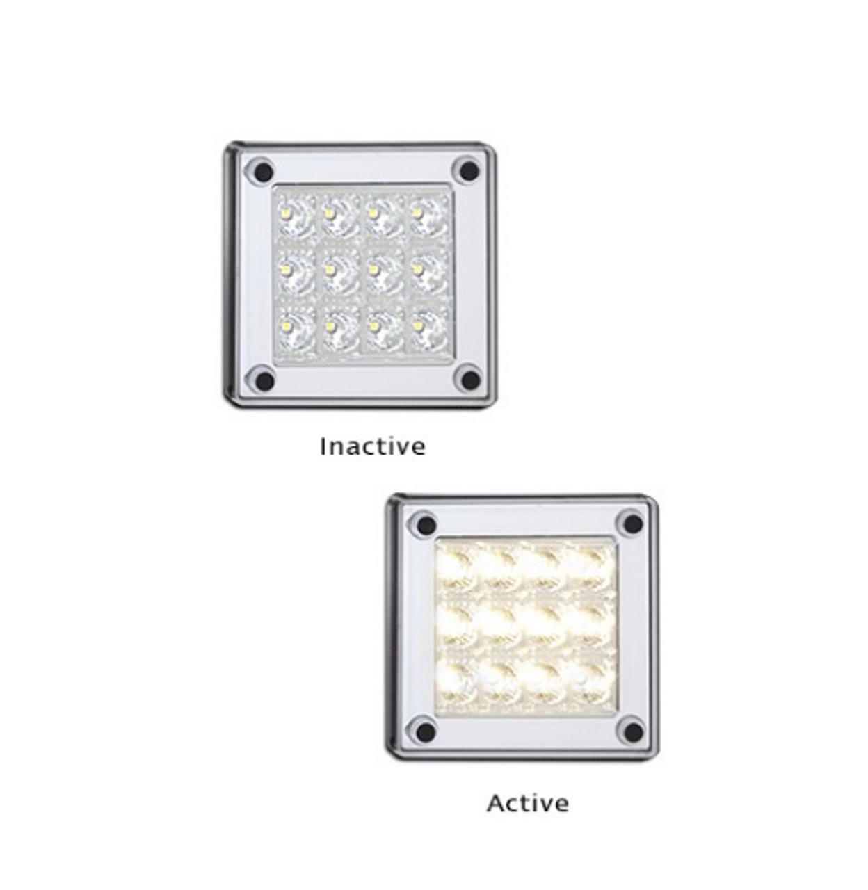 280WM Single Function Reverse Light, Multi-Volt 12v & 24v Single Pack. AL. Ultimate LED.