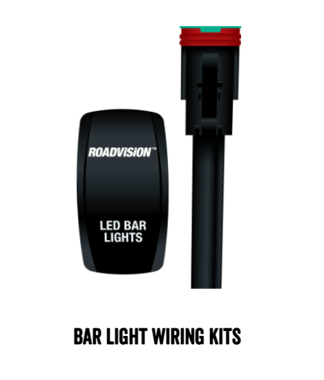 Wiring Loom Kit for Single Light Bar. Complete Kit, Plug & Play H4