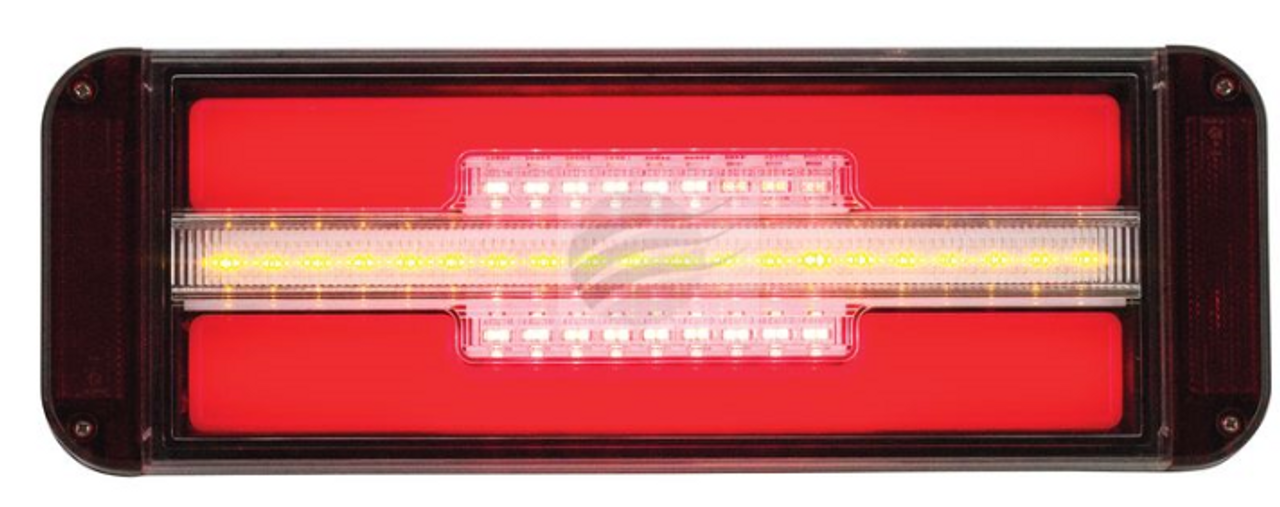 All functions active - ISL700RA - Stop Tail Indicator light with Sequential Indicator and Zeon Tail lamp. Multi-volt Single Pack. CD. Ultimate LED. 
