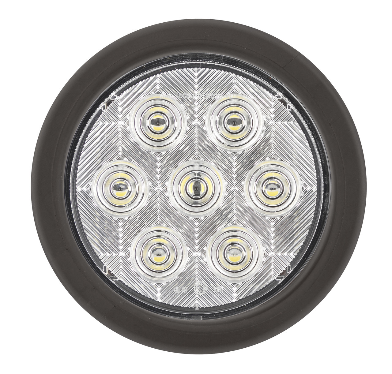 Xukey LED Reverse Light - 12V Car Reversing Taillight, 6LED, Black Housing