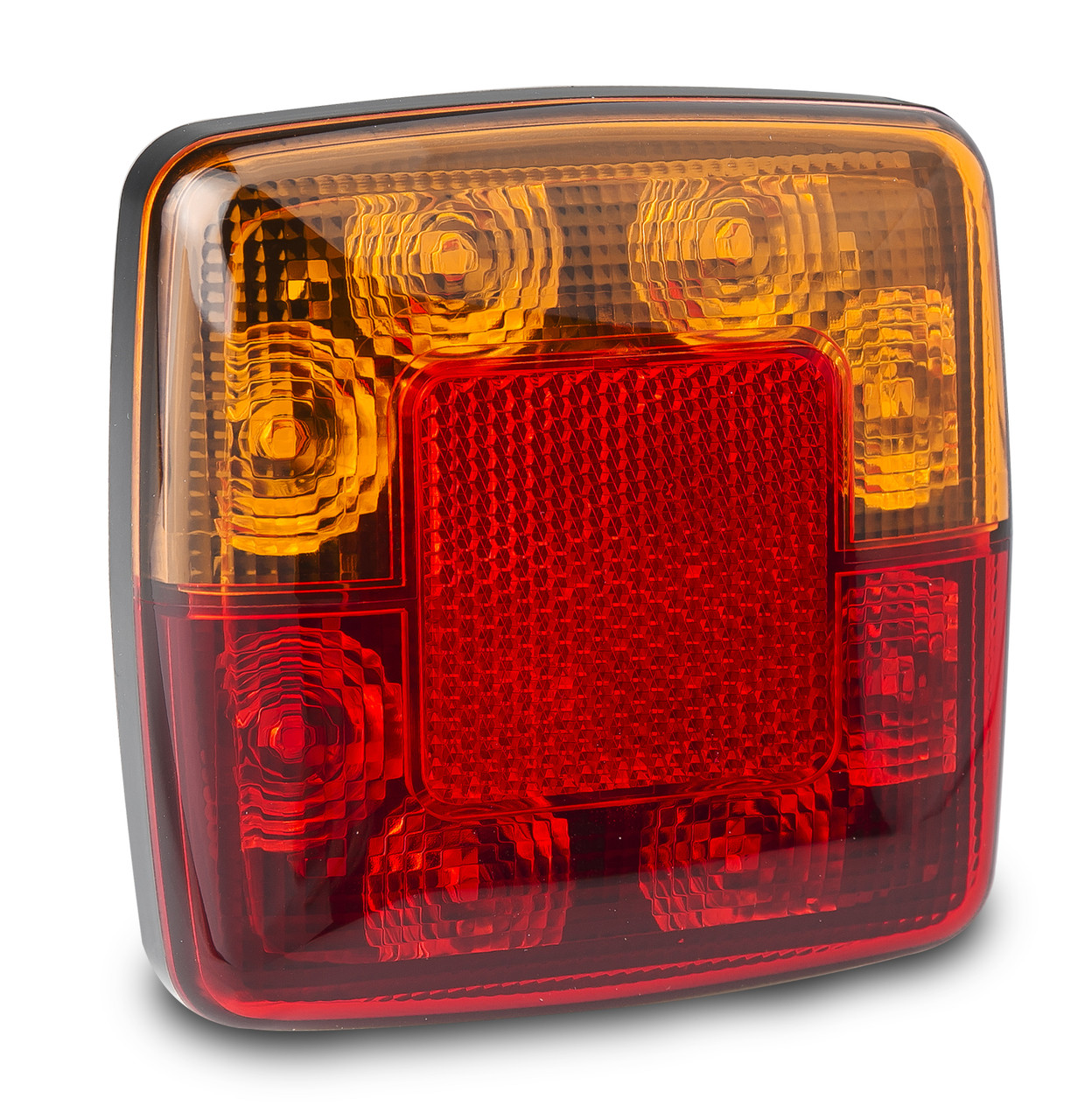 98BARLP2/5 - Stop Tail Indicator light with Reflector and Licence Plate Light, 5m cable Kit.  12v Twin pack. AL. Ultimate LED.