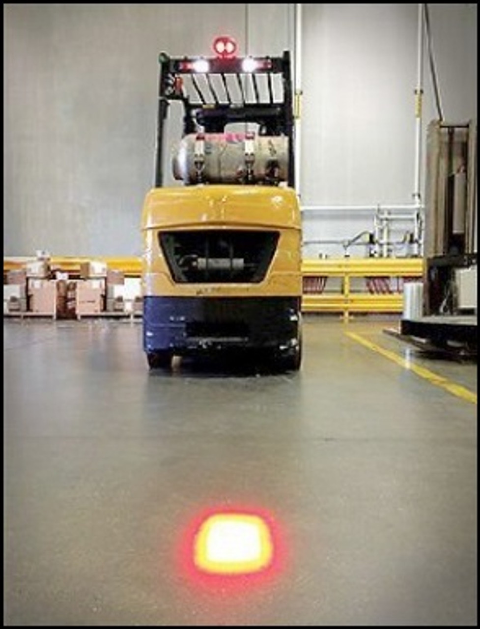 Red Forklift Safety Spot Light