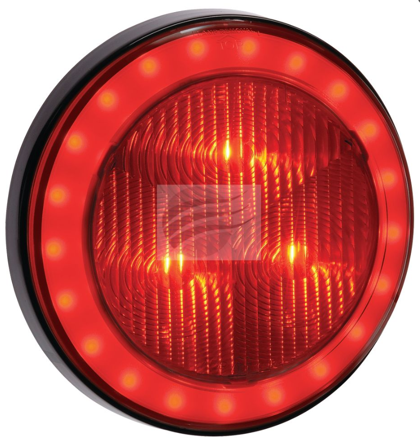CD17516. 94311 Narva Model 43 LED Round Rear Stop Tail Lamp. 933V