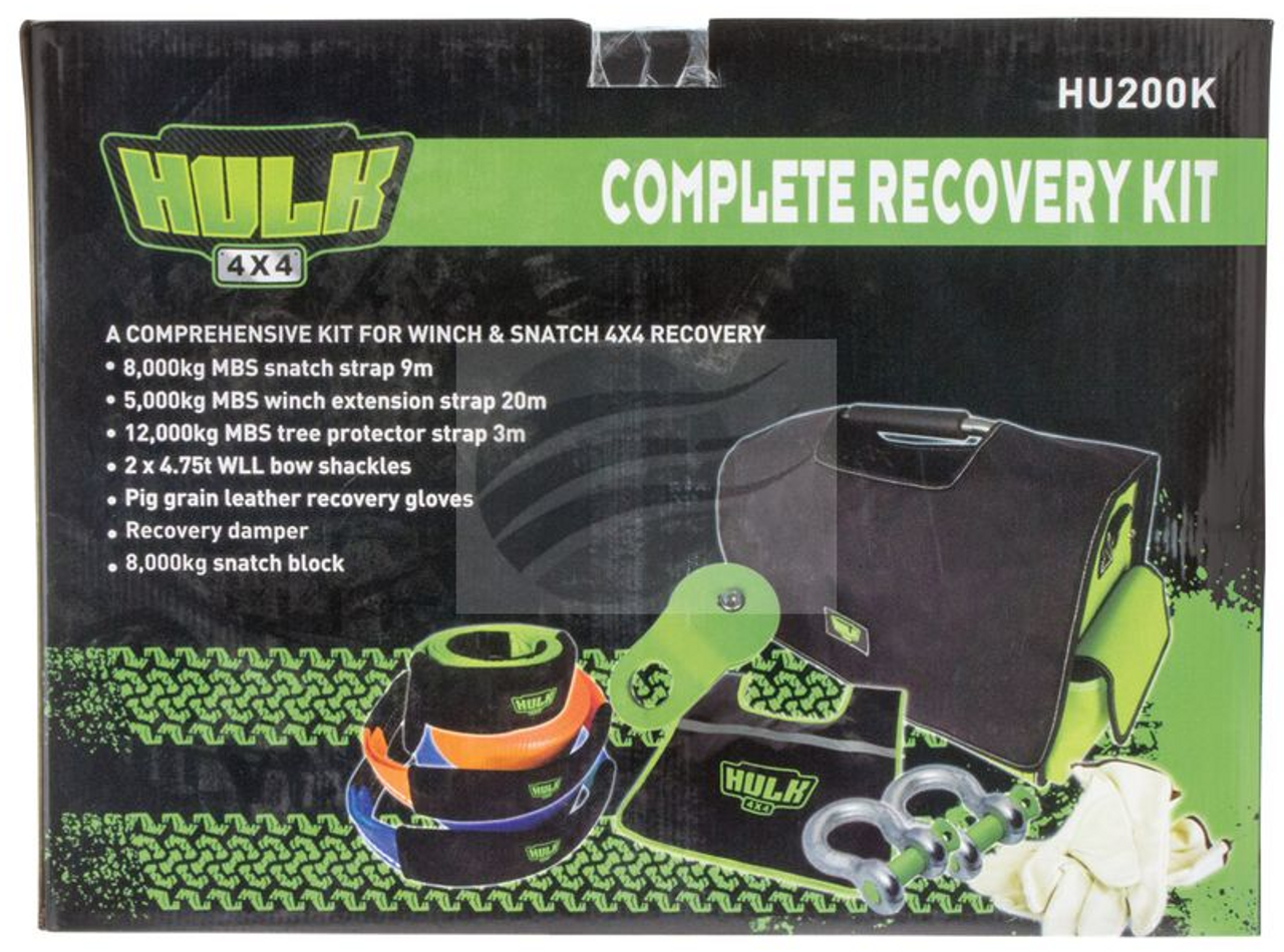 HU200K - Large Complete Recovery Kit. HULK. CD. Ultimate LED. 