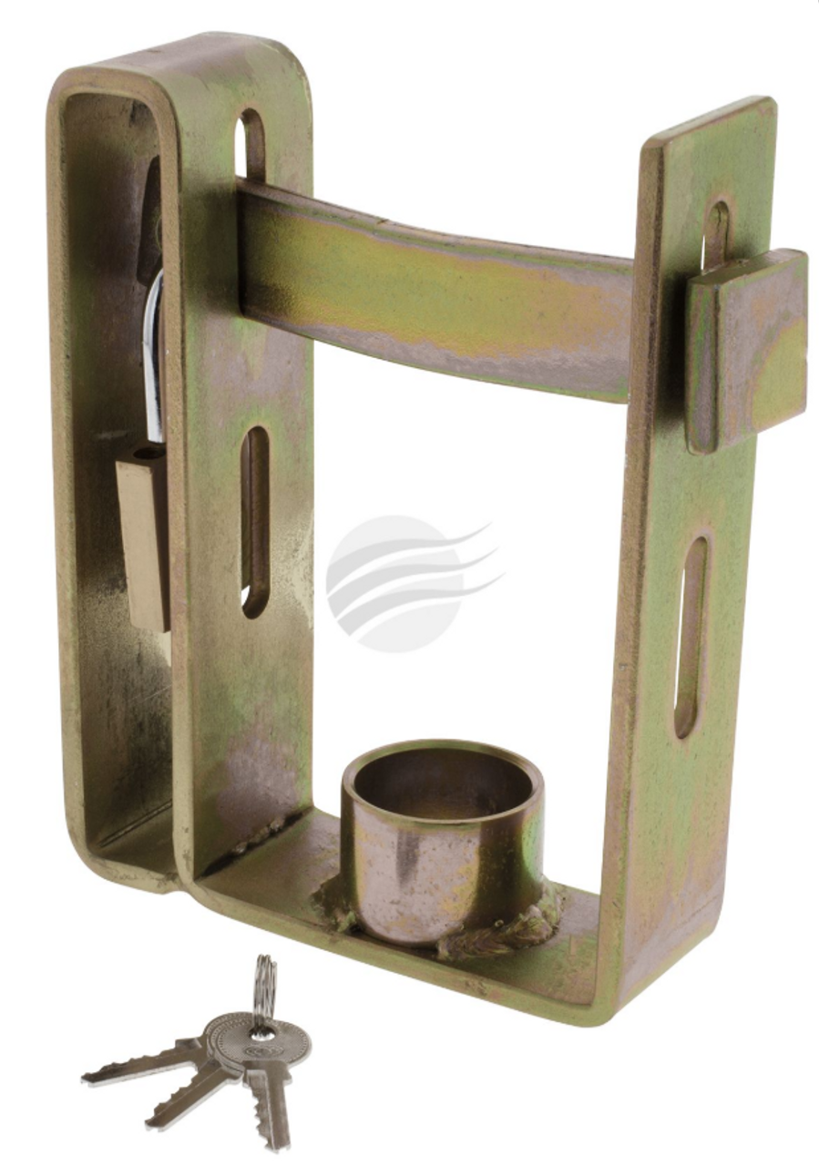 HU2000 - Trailer Coupling Lock. Includes Padlock and 3 Keys. HULK. CD. Ultimate LED. 