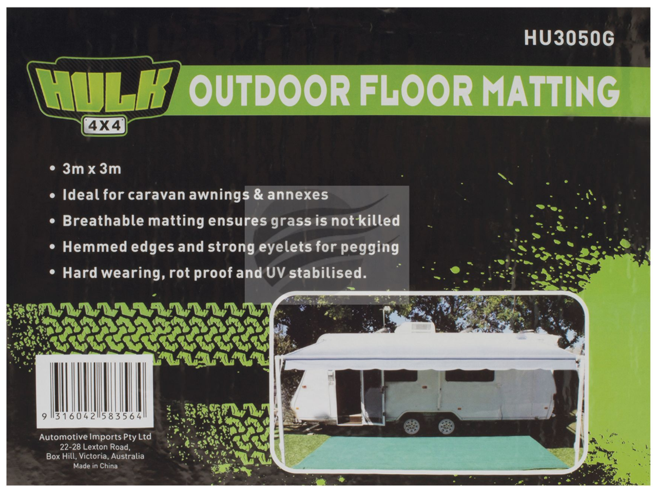 HU3050G - Outdoor Floor Matting. HULK. CD. Ultimate LED. 
