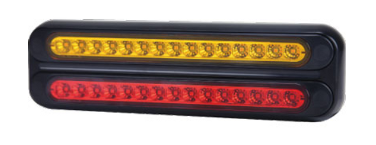 Slimline LED Combination Tail Light LED. Multi-Volt, 12 & 24 Volt DC Systems. New Stylish & Bright Slimline Stop, Tail & Indicator LED Light BR70AR. Roadvision Product. Amazing Light for its size. BR70AR