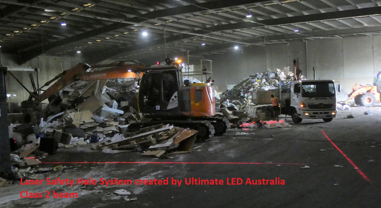 Laser Beam Class 2 Safety Halo System Created by Ultimate LED Australia