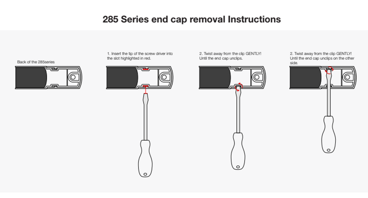 285CAT24 - Front Indicator Light. Low Profile Slimline Design. Screw Mount Clip On Caps. Chrome Caps. 24v Only. Autolamps. Ultimate LED. 