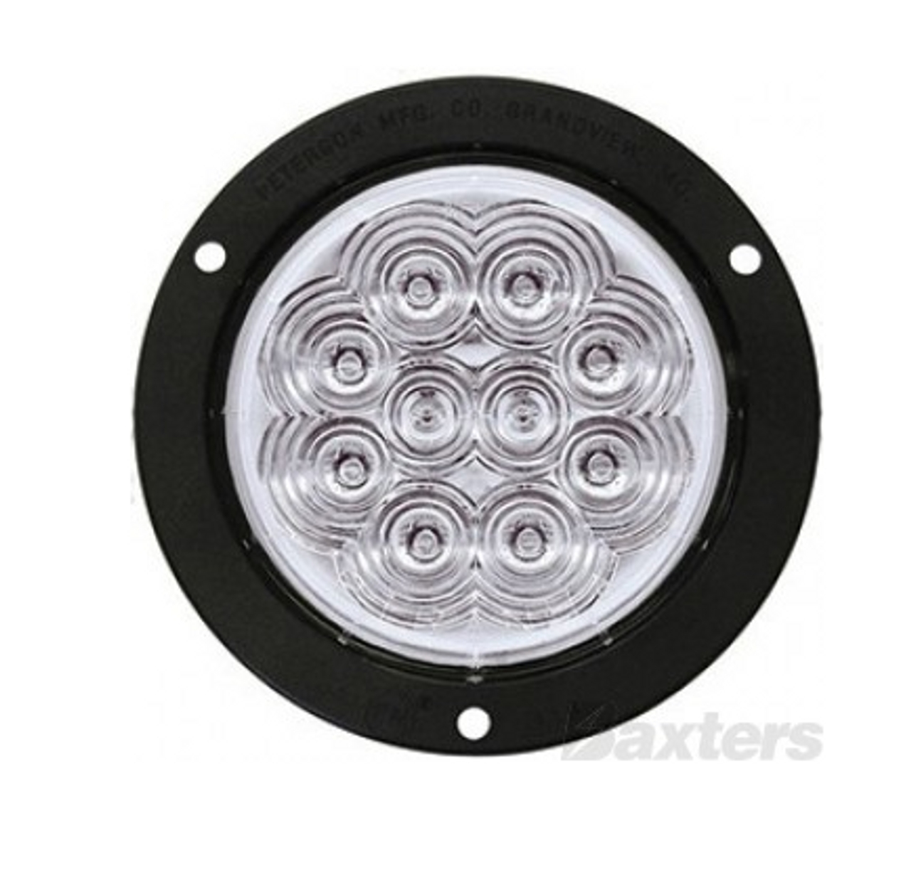 M818W-9 - Interior, Exterior Round Light. Multi-Volt. Water & Dust Proof. Super Low Current Draw. Peterson. RV. Ultimate LED. 