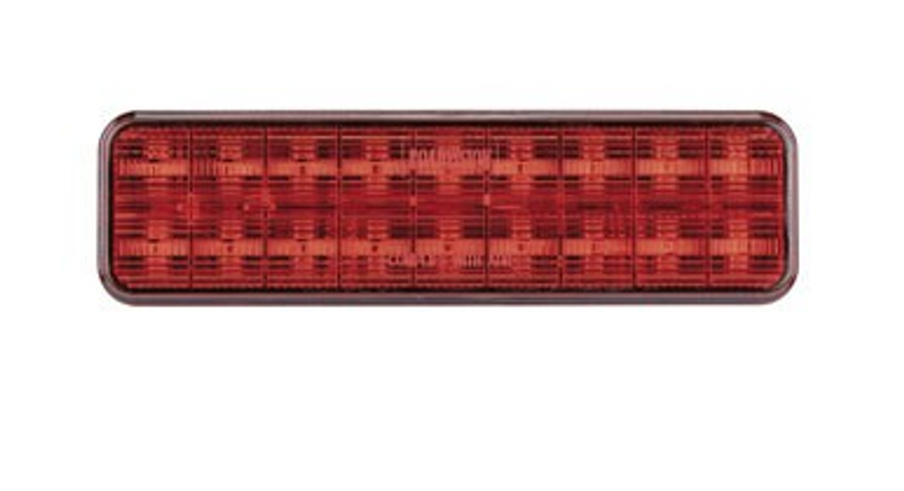 BR135R - LED Stop, Tail Lamp. BR135 Series. Multi-Volt 10-30V. 18 LED. Surface Mount. Single Pack. RoadVision. Ultimate LED. 