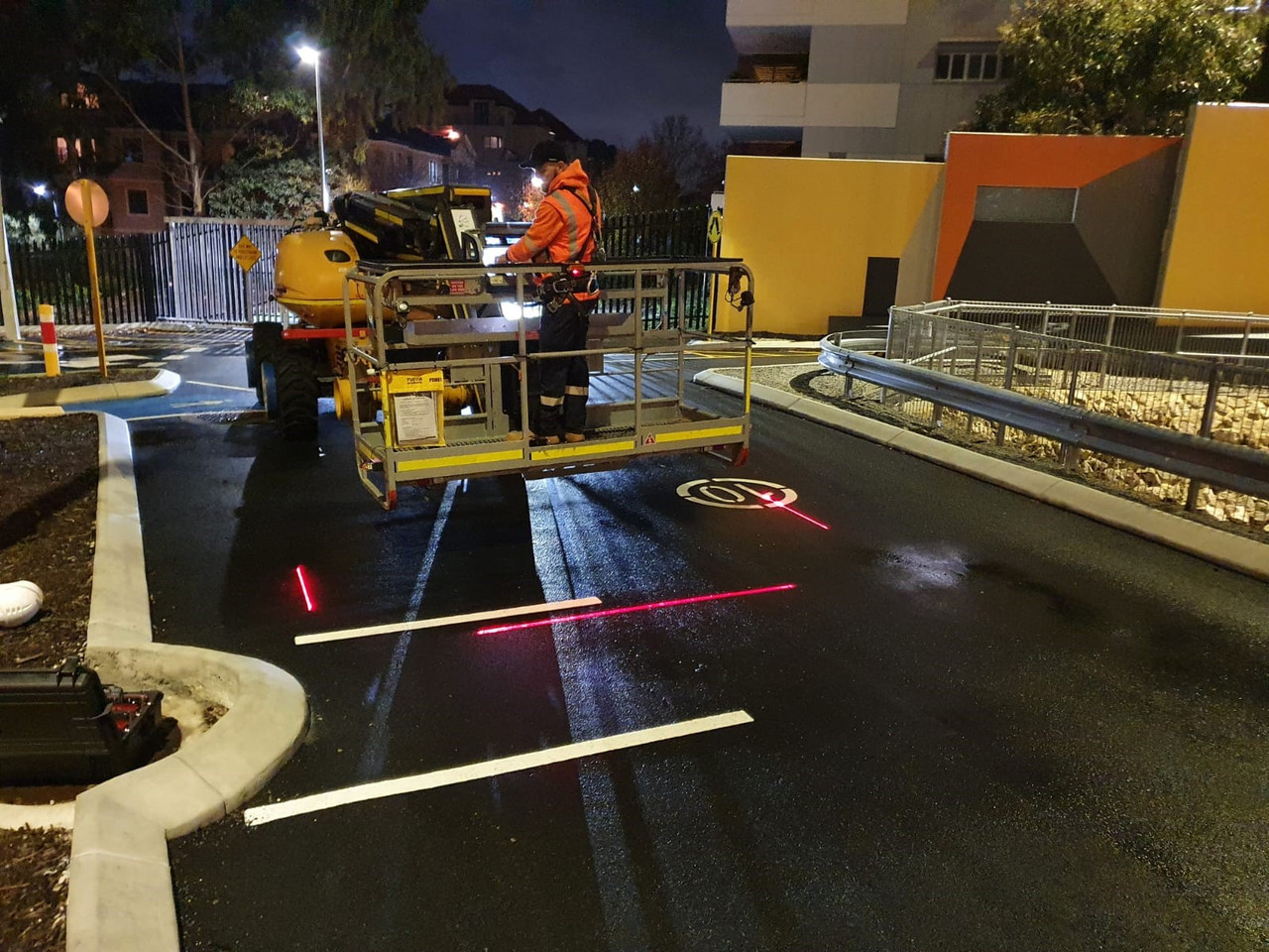 1. Laser Safety Halo Red Line Boundary Beam. Workplace Safety Exclusion Zone Around Workplace Machinery. Mining, Danger Zone, Exclusion Zone. Forklift Exclusion Zones. Transport Vehicle Loading Bay Exclusion Zones.