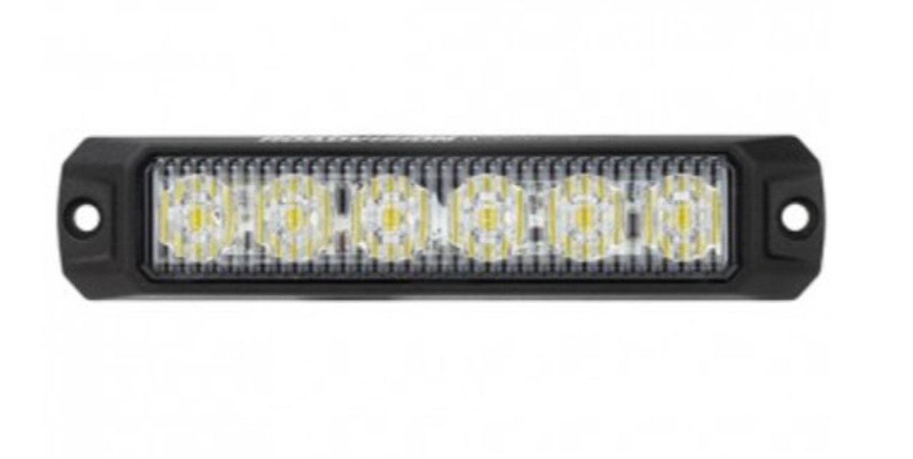 RSM5476W - LED Strobe Module White. Surface Mount. 18W. 12 Flash Pattern. Class 1. Synchronizable. RoadVision. Ultimate LED. 