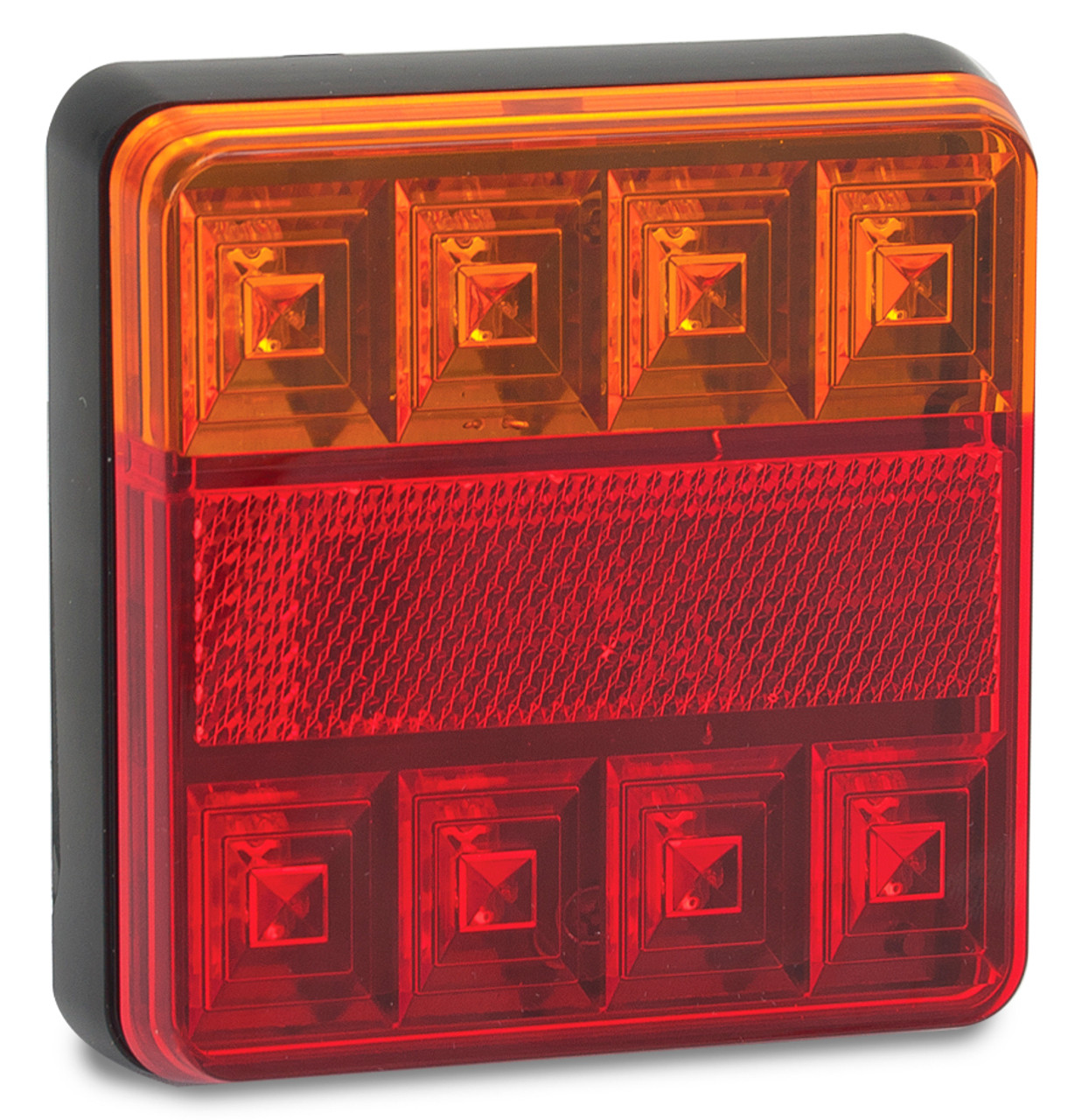 101BAR - Combination Tail Light. Small Trailer Rear Light. Stop, Tail, Indicator, Reflector Light 12v Blister Single Pack. LED Auto Lamps.  Ultimate LED.